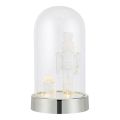 Markslöjd 706526 - LED kerstdecoratie ISLA LED/0,12W/3xAA glanzend chroom/notenkraker