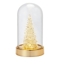 Markslöjd 706531 - LED kerstdecoratie ISLA LED/0,06W/3xAA messing/kerstboom