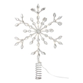 Markslöjd 706555 - LED kerstster voor in de kerstboom GLINA LED/2,16W/2xAA zilver