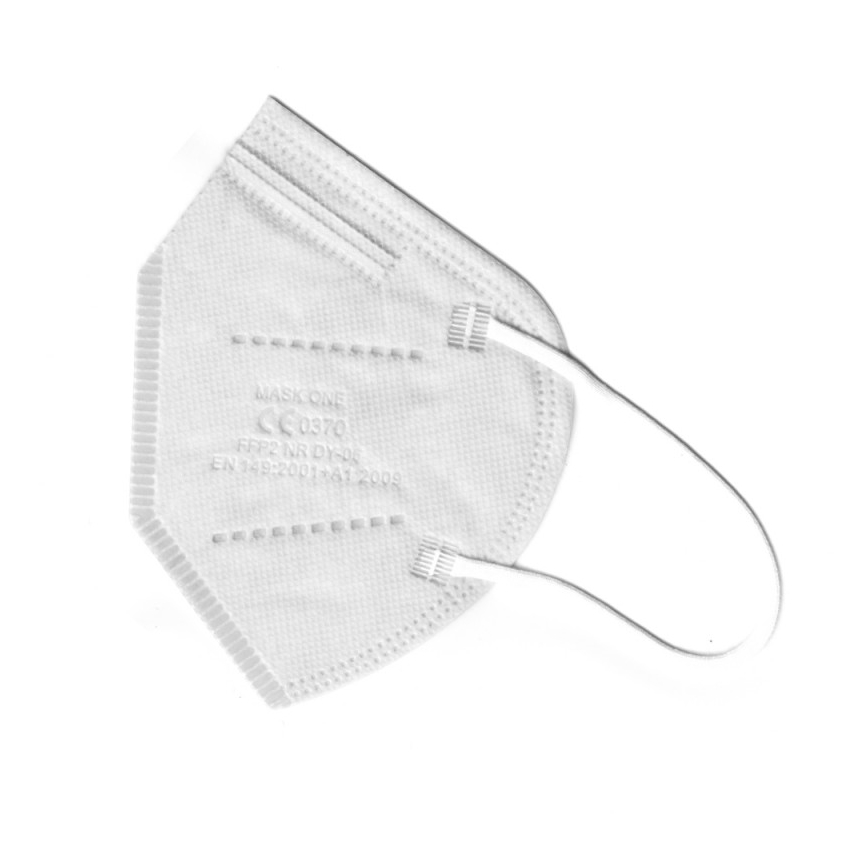 Mask One Mondkapje FFP2 NR - CE 0370 wit 1stuk kindermaat