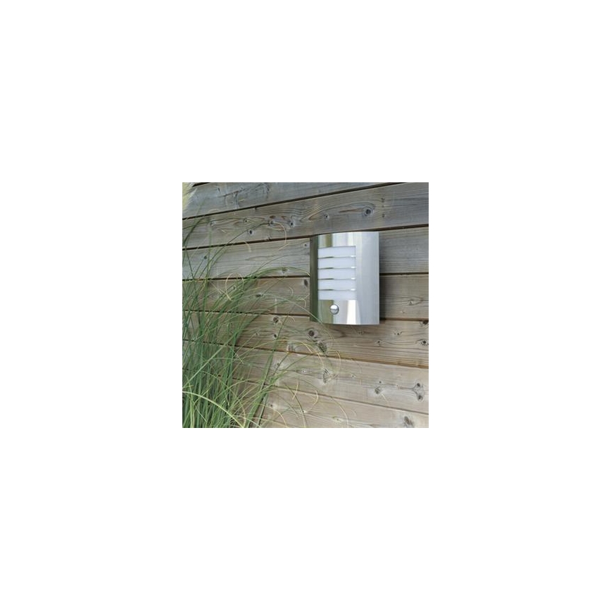 Massive 17014/47/10 - Sensor buitenlamp OSLO 1x E27 / 60W IP44