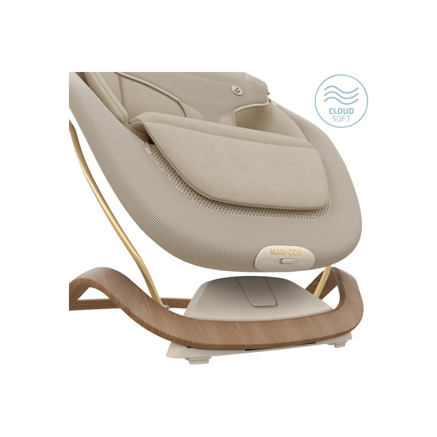 Maxi-Cosi - Vibrerend wipstoeltje voor baby's DOVE PRO 3xAA beige