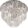 MAXLIGHT C0136 - Plafondlamp MONACO 9xG9/40W/230V diameter 42 cm glanzend chroom