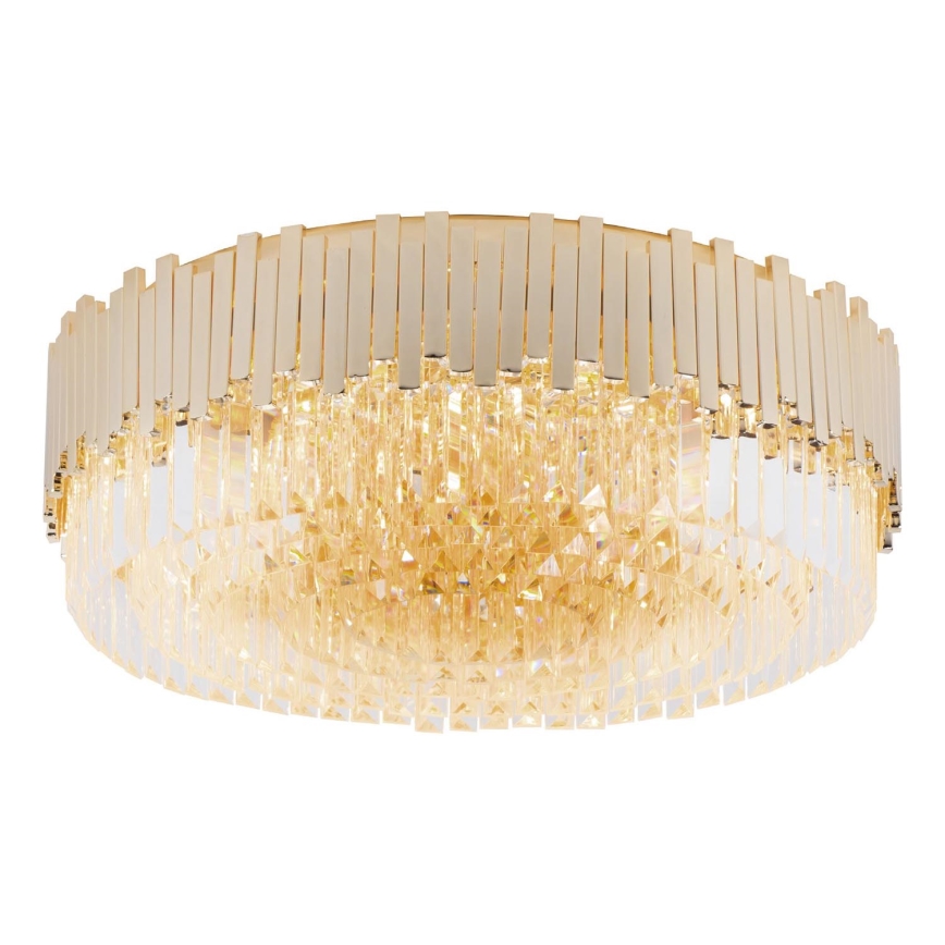 MAXLIGHT C0164 - Plafondlamp TREND 15xE14/40W/230V diameter 60 cm goud
