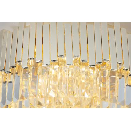 MAXLIGHT C0164 - Plafondlamp TREND 15xE14/40W/230V diameter 60 cm goud