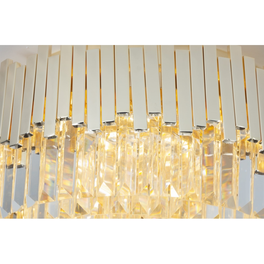 MAXLIGHT C0164 - Plafondlamp TREND 15xE14/40W/230V diameter 60 cm goud
