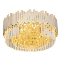 MAXLIGHT C0165 - Plafondlamp TREND 8xE14/40W/230V diameter 45 cm goud