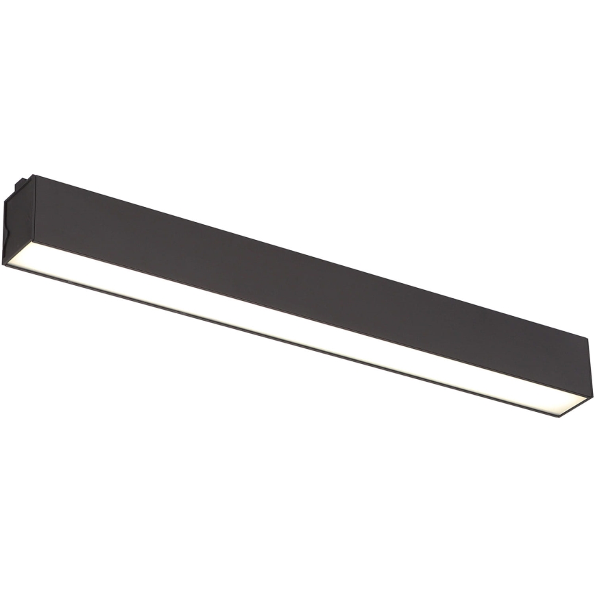 MAXLIGHT C0190D - Dimbare LED Plafondlamp LINEAR LED/18W/230V 57 cm zwart