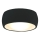 MAXLIGHT C0204 - LED Badkamer plafondlamp KODAK LED/8W/230V diameter 10,8 cm IP44 zwart