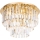 MAXLIGHT C0205 - Plafondlamp MONACO 9xG9/40W/230V diameter 42 cm goud