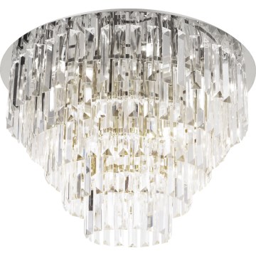 MAXLIGHT C0225 - Plafondlamp MONACO 16xG9/40W/230V diameter 80 cm glanzend chroom