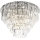 MAXLIGHT C0225 - Plafondlamp MONACO 16xG9/40W/230V diameter 80 cm glanzend chroom