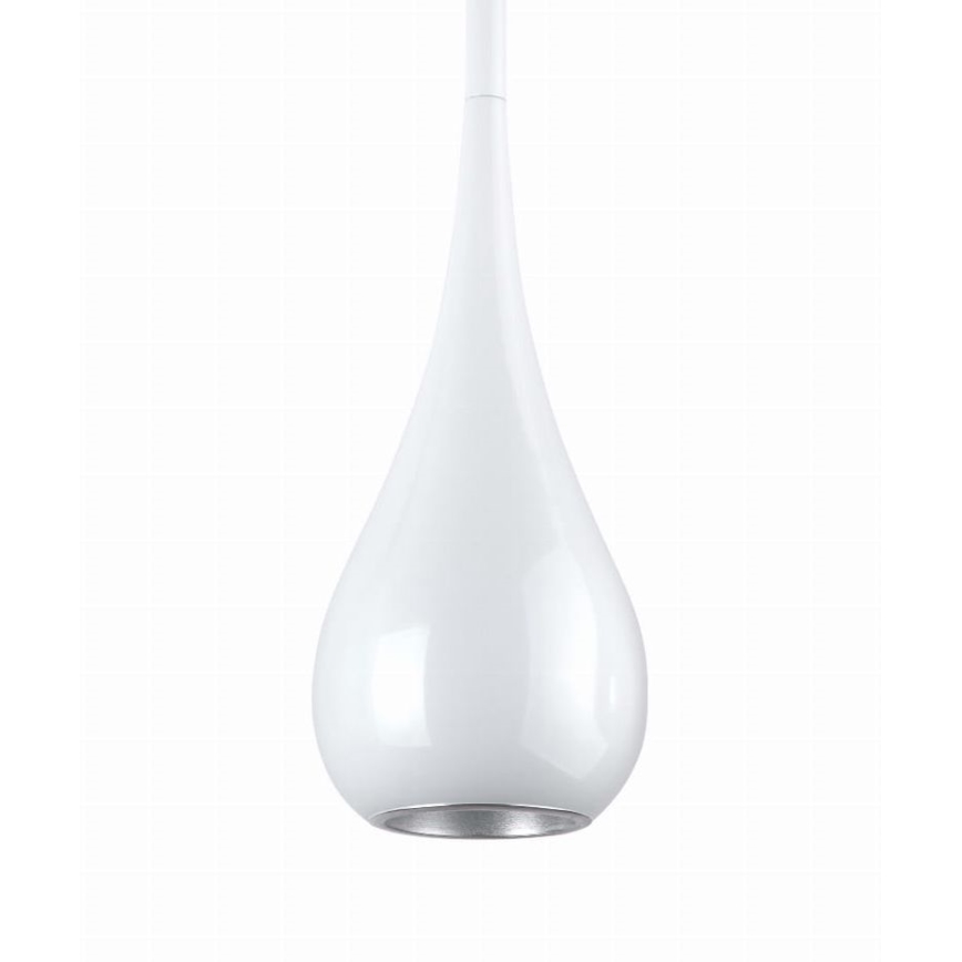 MAXLIGHT P0235 - Hanglamp aan een koord DROP 1xE27/40W/230V diameter 20 cm wit
