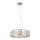 MAXLIGHT P0236 - Hanglamp aan een koord DIAMANTE 5xG9/42W/230V diameter 38 cm glanzend chroom
