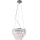 MAXLIGHT P0259 - Hanglamp aan een koord MONACO 9xG9/40W/230V diameter 42 cm glanzend chroom