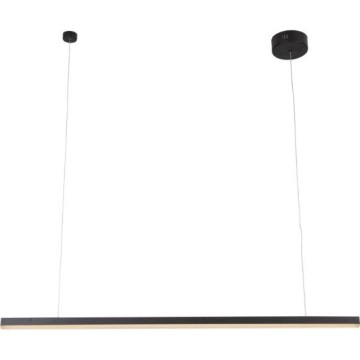 MAXLIGHT P0310D - Dimbare LED hanglamp aan een koord TRIO LED/12W/230V zwart
