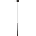 MAXLIGHT P0372 - LED Hanglamp aan een koord KOFFIE LED/7W/230V diameter 3 cm zwart