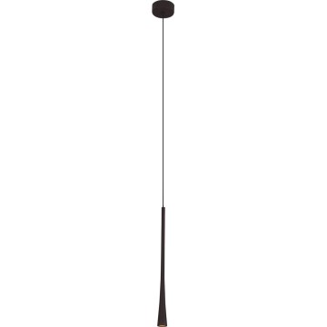 MAXLIGHT P0372 - LED Hanglamp aan een koord KOFFIE LED/7W/230V diameter 3 cm zwart
