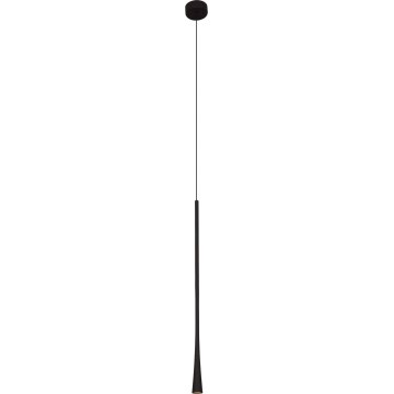 MAXLIGHT P0373 - LED Hanglamp aan een koord KOFFIE LED/7W/230V diameter 3 cm zwart