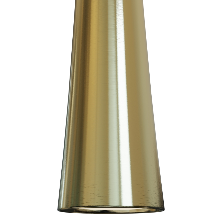 MAXLIGHT P0484 - LED Hanglamp aan een koord KOFFIE LED/7W/230V diameter 3 cm goud
