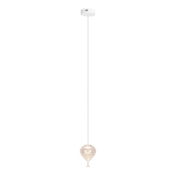 MAXLIGHT P0527 - LED Hanglamp aan een koord PALLONCINI 2xLED/3W/230V diameter 12 cm doorzichtig