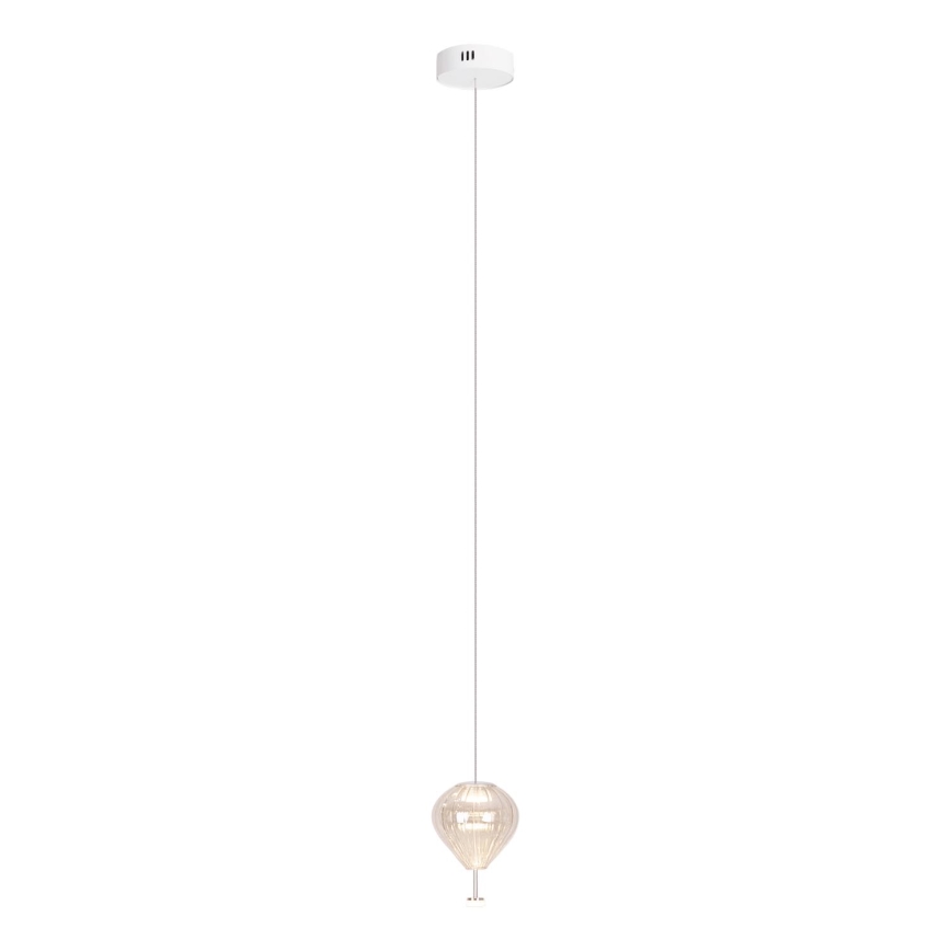 MAXLIGHT P0527 - LED Hanglamp aan een koord PALLONCINI 2xLED/3W/230V diameter 12 cm doorzichtig