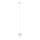 MAXLIGHT P0527 - LED Hanglamp aan een koord PALLONCINI 2xLED/3W/230V diameter 12 cm doorzichtig