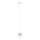 MAXLIGHT P0575 - LED Hanglamp aan een koord PALLONCINI 2xLED/3W/230V diameter 12 cm beige