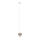 MAXLIGHT P0576 - LED Hanglamp aan een koord PALLONCINI 2xLED/3W/230V diameter 12 cm gerookt