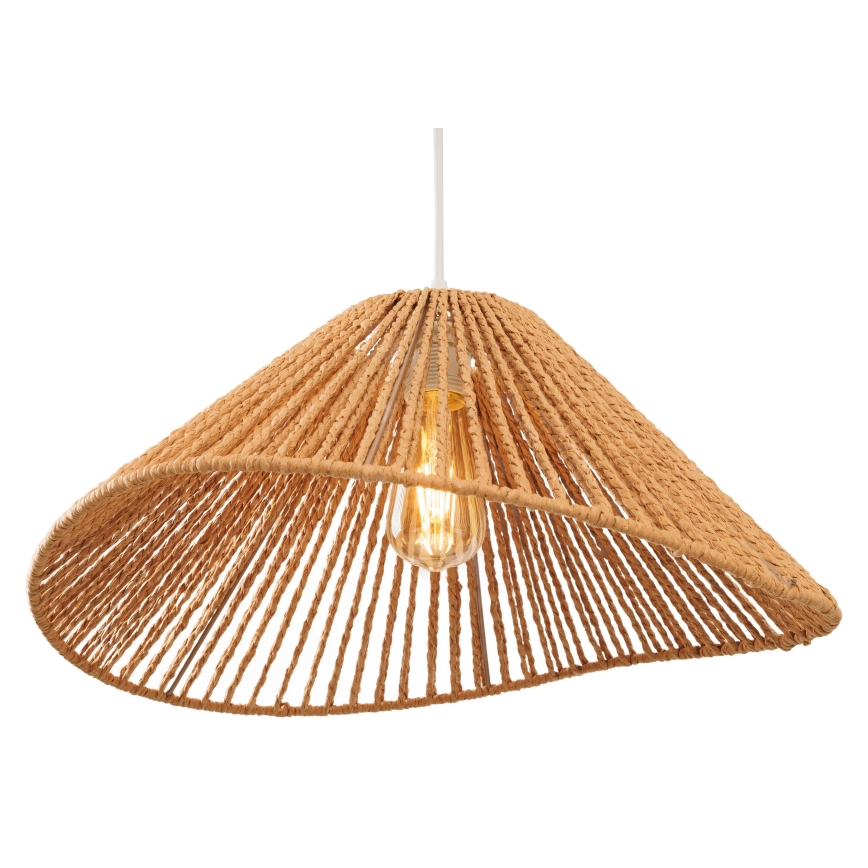 MAXLIGHT P0577 - Hanglamp aan een koord AMALFI 1xE27/15W/230V diameter 45 cm beige