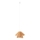 MAXLIGHT P0578 - Hanglamp aan een koord AMALFI 1xE27/15W/230V diameter 45 cm beige