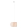 MAXLIGHT P0583 - Hanglamp aan een koord PRASLIN 1xE27/15W/230V diameter 39 cm beige