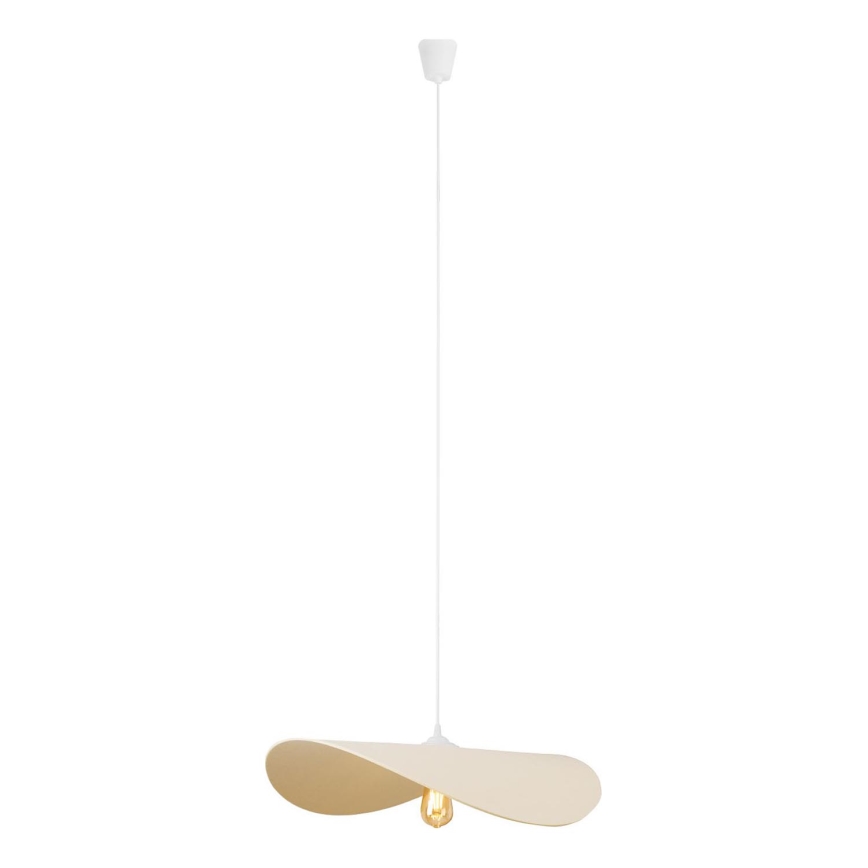 MAXLIGHT P0585 - Hanglamp aan een koord PAN 1xE27/15W/230V diameter 60 cm crème