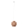 MAXLIGHT P0586 - Hanglamp aan een koord LABRIZ 1xE27/15W/230V diameter 35 cm beige