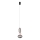 MAXLIGHT P0591 - LED Hanglamp aan een koord BORA LED/10W/230V diameter 22 cm wit/zwart