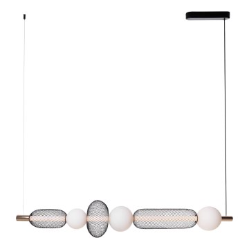 MAXLIGHT P0593 - LED Hanglamp aan een koord BORA LED/29W/230V wit/zwart