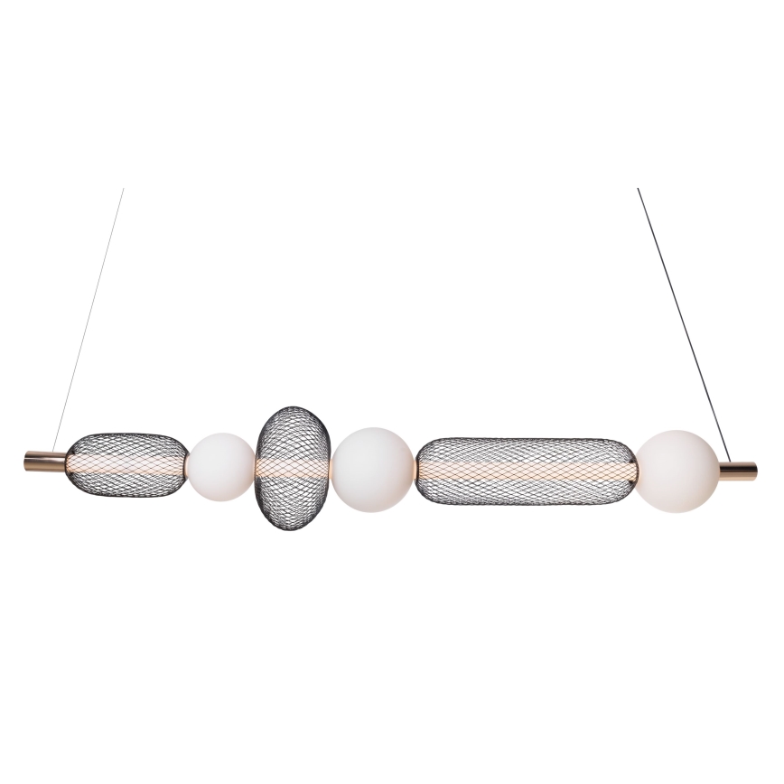 MAXLIGHT P0593 - LED Hanglamp aan een koord BORA LED/29W/230V wit/zwart