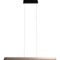 MAXLIGHT P0594 - LED dimbare hanglamp aan kabel JO-JO LED/38W/230V 2700/4500/5500K messing