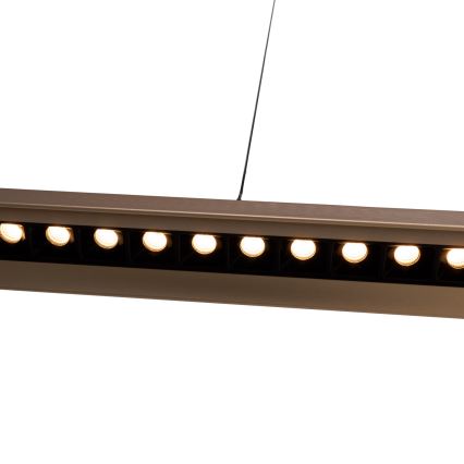 MAXLIGHT P0594 - LED dimbare hanglamp aan kabel JO-JO LED/38W/230V 2700/4500/5500K messing