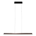 MAXLIGHT P0595 - LED dimbare hanglamp aan kabel JO-JO LED/38W/230V 2700/4500/5500K antraciet