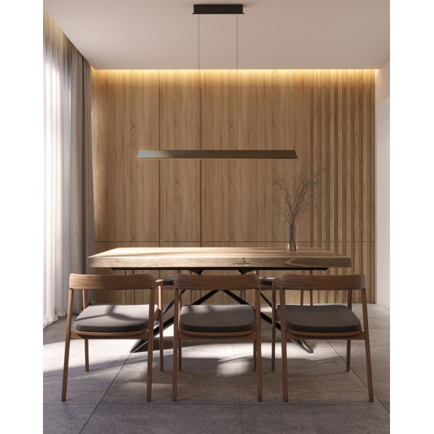 MAXLIGHT P0595 - Dimbare LED hanglamp aan een koord JO-JO LED/38W/230V 2700/4500/5500K antraciet