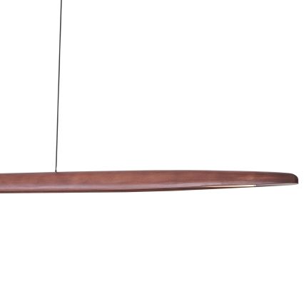 MAXLIGHT P0598 - LED Hanglamp aan een koord WOODY LED/25W/230V bruin/grenen