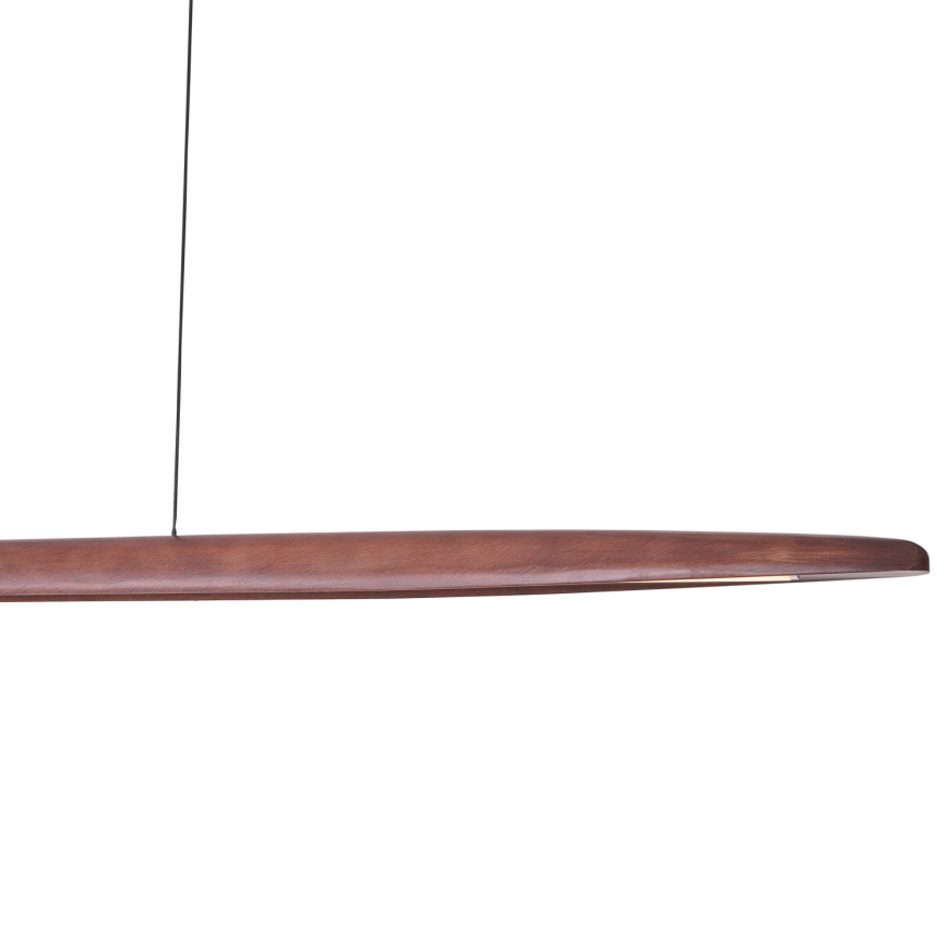 MAXLIGHT P0598 - LED Hanglamp aan een koord WOODY LED/25W/230V bruin/grenen