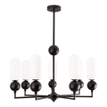 MAXLIGHT P0632 - Hanglamp met stang NOVA 7xG9/7W/230V diameter 70 cm zwart