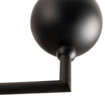 MAXLIGHT P0632 - Hanglamp met stang NOVA 7xG9/7W/230V diameter 70 cm zwart