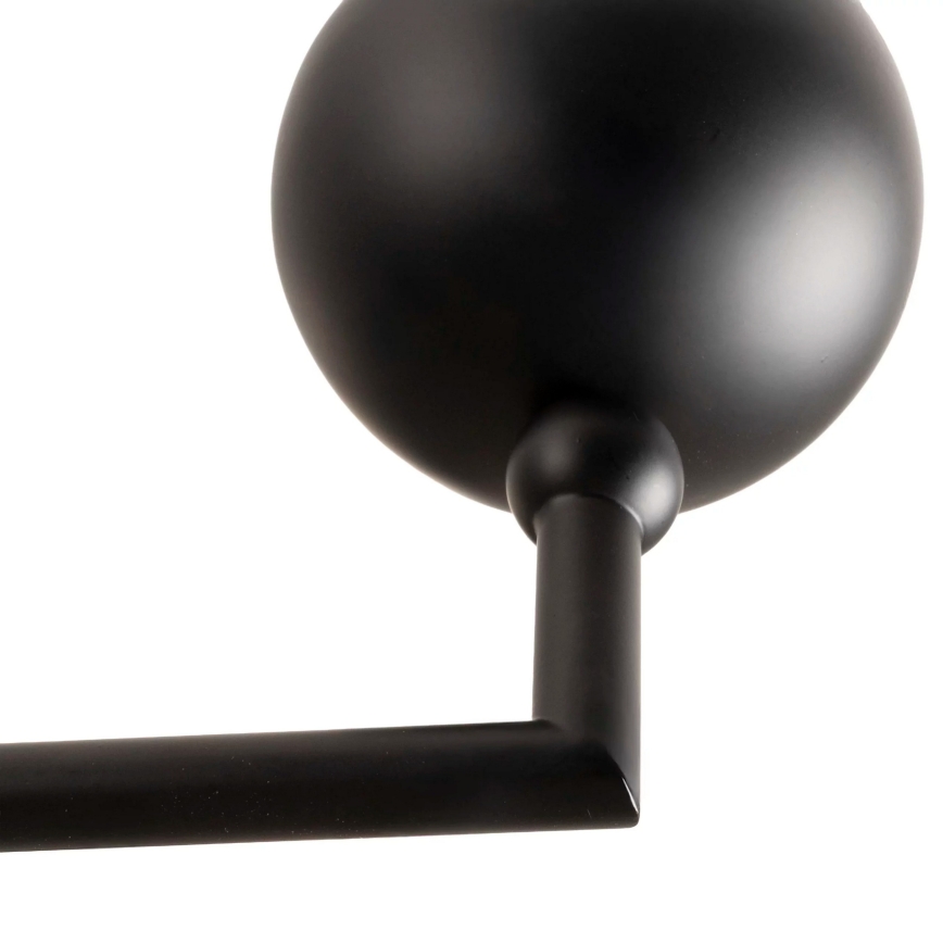MAXLIGHT P0632 - Hanglamp met stang NOVA 7xG9/7W/230V diameter 70 cm zwart