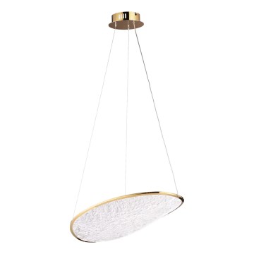 MAXLIGHT P0637D - LED-kroonluchter met kabel EMPIRE LED/17W/230V goud