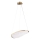 MAXLIGHT P0637D - LED-kroonluchter met kabel EMPIRE LED/17W/230V goud