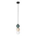 MAXLIGHT P0665 - Hanglamp met kabel ALICE 1xG9/7W/230V Ø 10 cm zwart