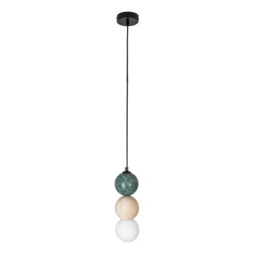 MAXLIGHT P0665 - Hanglamp met kabel ALICE 1xG9/7W/230V Ø 10 cm zwart